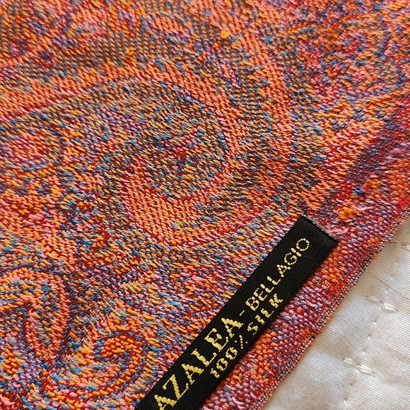 Italian silk scarf from Bellagio - Picture 4 of 6